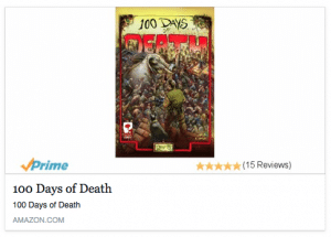 100 Days of Death Graphic Novel Now on Amazon